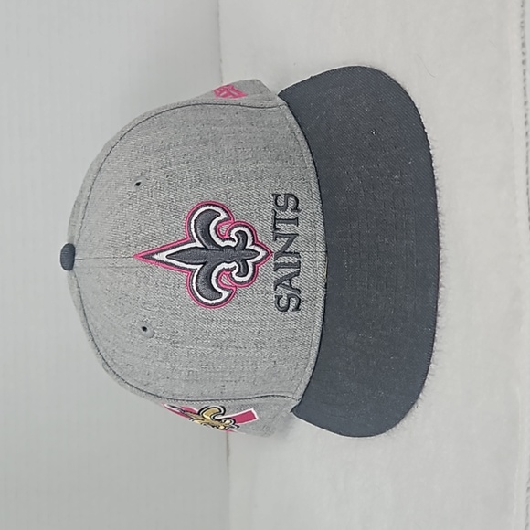 New Era |Men's NFL 59Fifty New Orleans Saints Horizon of Hope Baseball Cap 7 1/8 - Picture 1 of 14